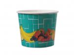 Eisbecher Obst Türkis 500ml Ø10,5 x 8,4cm Kraftkarton